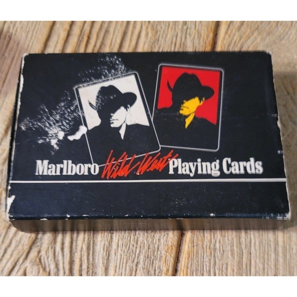 Marlbooro playing Cards, The Wild West Version.